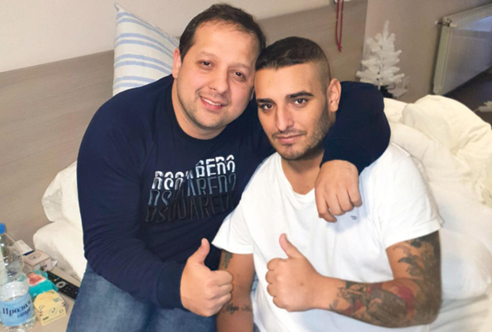 Darko Lazić sa menadžerom