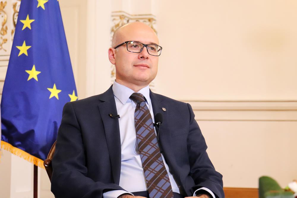 Potpredsednik Srpske napredne stranke i gradonačelnik Novog Sada, Miloš Vučević   