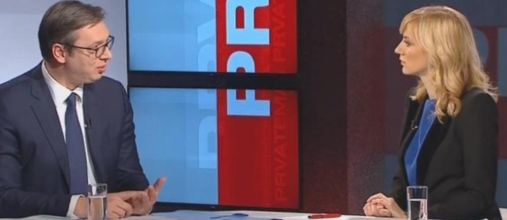 Aleksandar Vučić  i Nevena Madžarević 