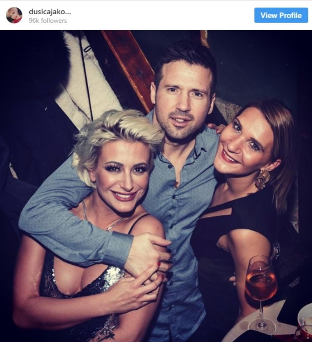 Dušica Jakovljević sa novim dečkom  