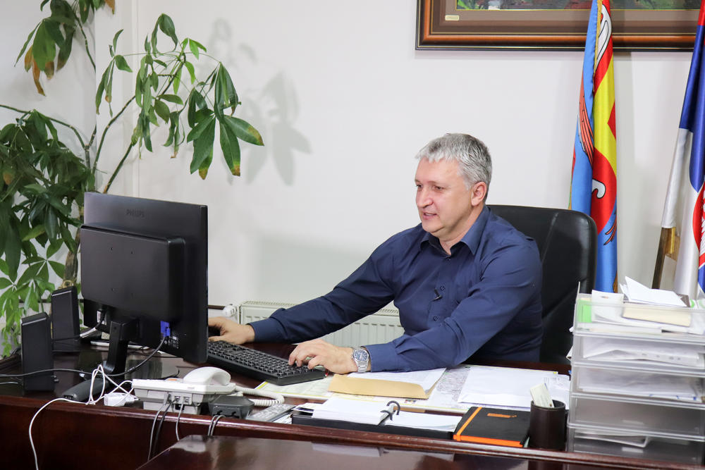 Bojan Radović, predsednik opštine Aranđelovac