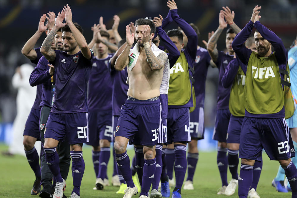 Fudbaleri Rivera u bedaku  