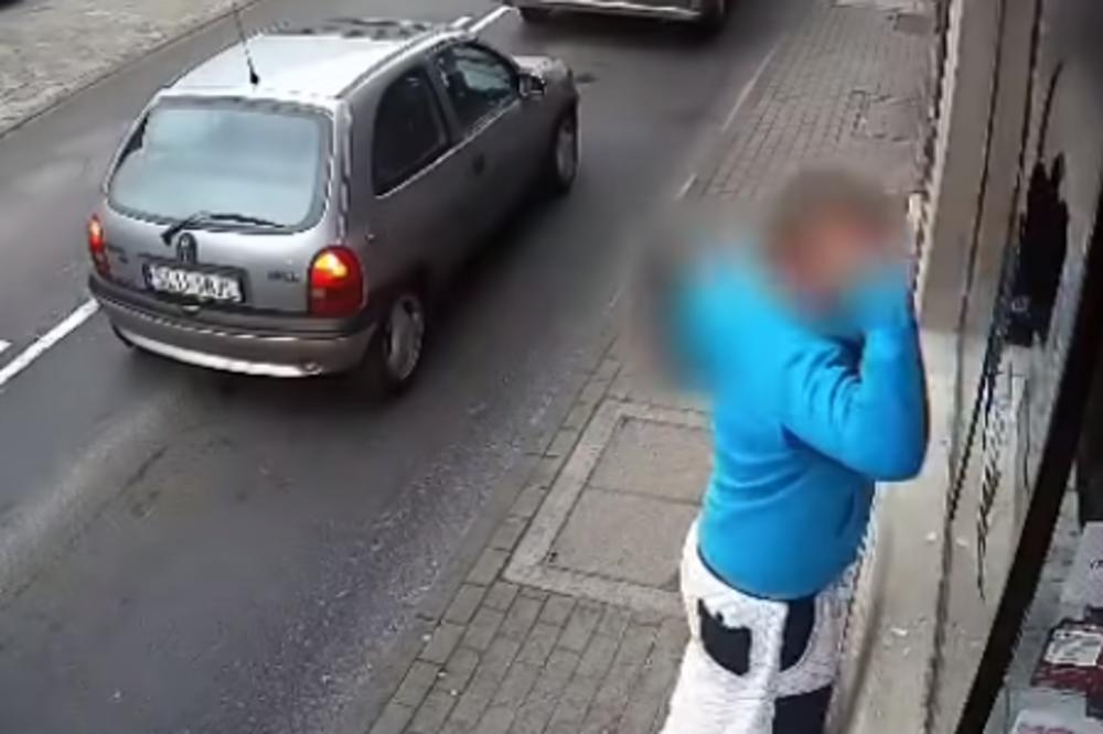 HULIGAN RAZBIJAO IZLOG USRED BELA DANA:Slučajni prolaznik pokušao da ga smiri, pa dobio batine (UZNEMIRUJUĆI VIDEO)
