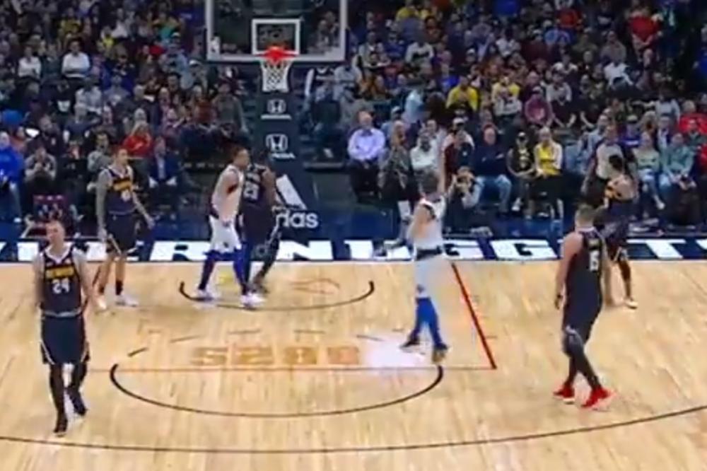 LUKA DONČIĆ PREKO JOKIĆA DAO NAJLUĐI KOŠ IKAD VIĐEN! Šteta samo što nije priznat!