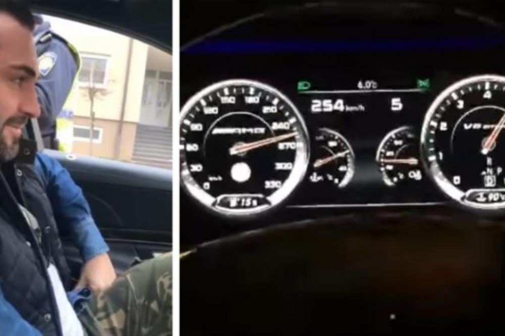 BAHATI SIN KRALJA NAFTE DIVLJAO PO SRBIJI: Ovo je mladić koji je vozio 245 kilometara na sat po ZALEĐENOM AUTO-PUTU