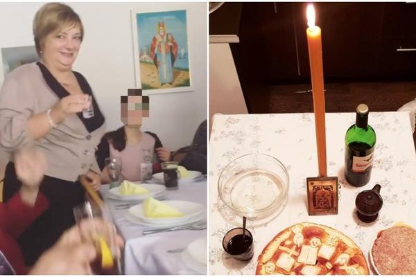 KIJA I SLOBA OVAKO SLAVE SVETOG NIKOLU: Uz bogatu TRPEZU, slavski KOLAČ koji je SAMA UMESILA dočekuju goste!