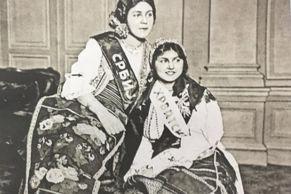 JEDAN DETALJ ĆE HRVATIMA OPASNO ZASMETATI: Ovako su izgledale Miss Srbije i Hrvatske pre 90 godina! (FOTO)