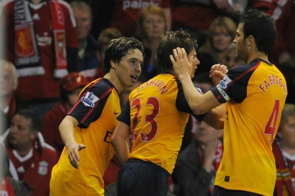 Andrej Aršavin, Sesk Fabregas, Samir Nasri