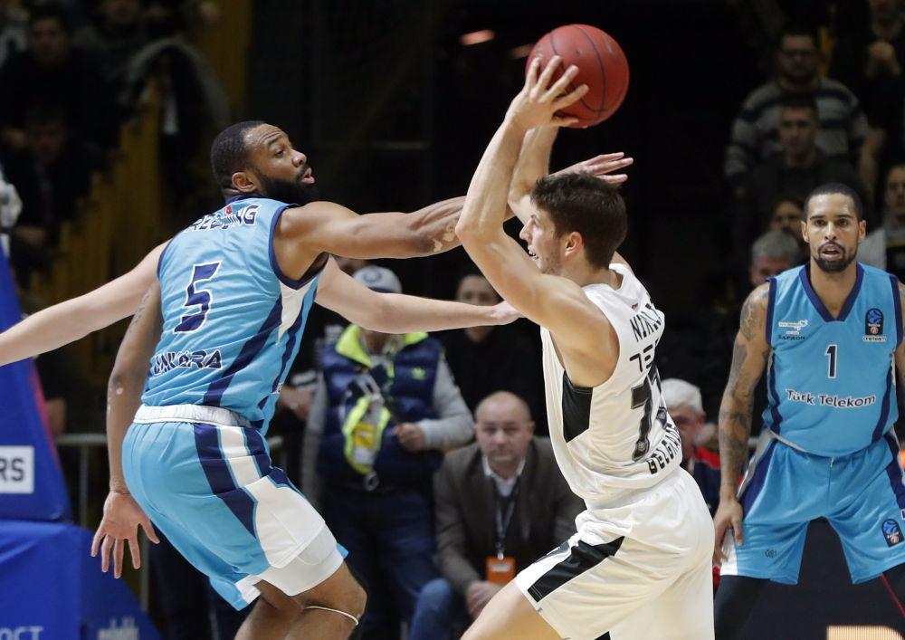 Aleksej Nikolić bio je izuzetno bitan igrač za Partizan na ovom meču  