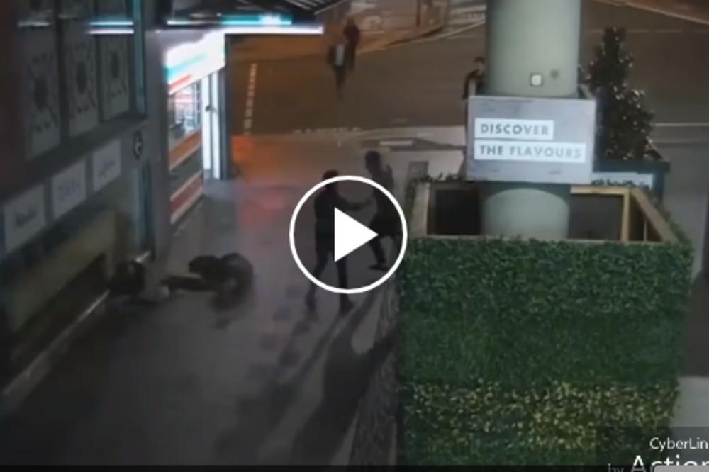 DOSAĐIVALI SU DEVOJKAMA I BILI NAPORNI, ali nisu znali da je u blizini VITEZ KOJI ZNA DA BOKSUJE! (VIDEO)