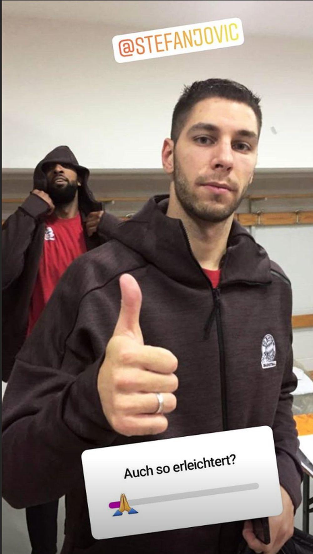 Stefan Jović je pokazao da je sve u redu s njim posle pada na glavu  