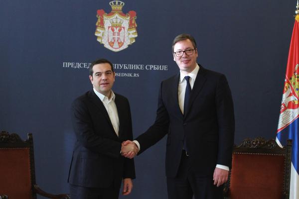 TET-A-TET SASTANAK: Vučić sa Ciprasom, srpski ministri sa grčkim kolegama!