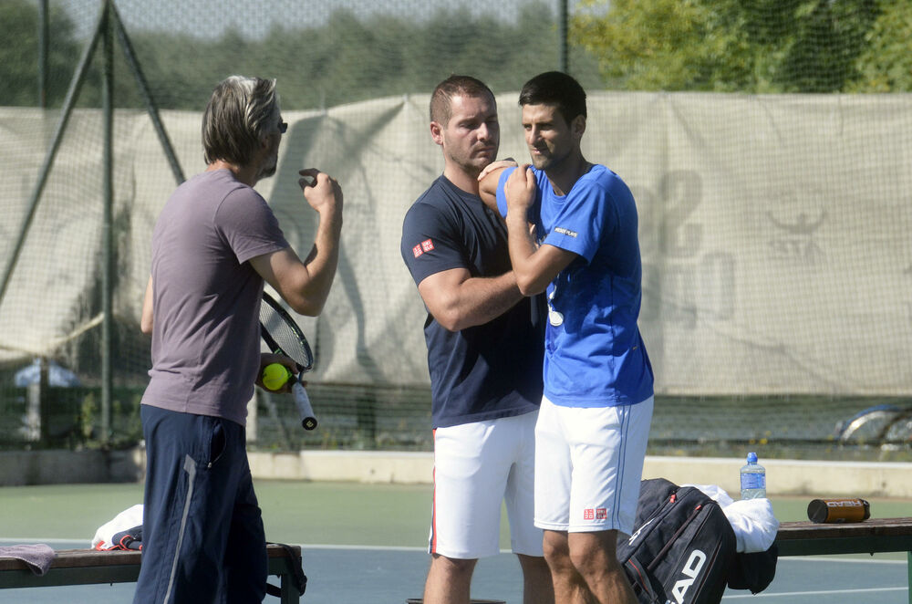 Novak Đoković, Miljan Amanović