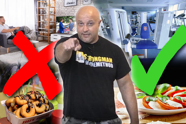UPUTSTVO ZA MRŠAVLJENJE: Milan Jovanović Strongman dao 5 KLJUČNIH SAVETA za efikasan gubitak kilograma!