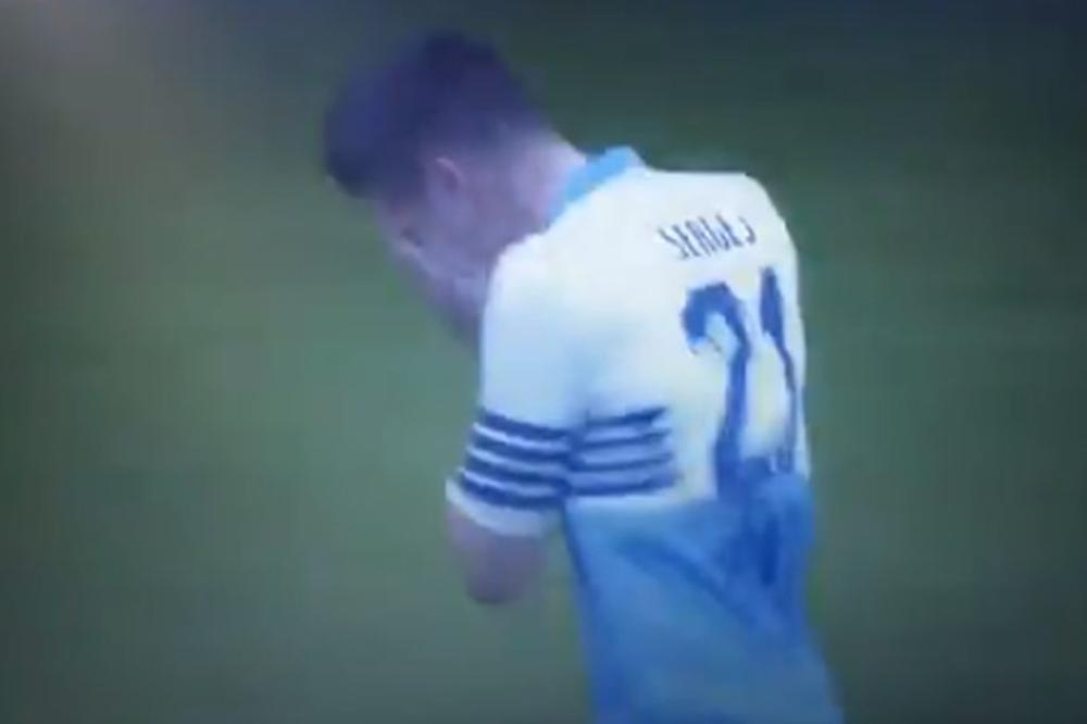 SERGEJ MILINKOVIĆ SAVIĆ SE RASPLAKAO NA UTAKMICI: Tri meseca je čekao na ovaj trenutak, nije mu bilo lako!