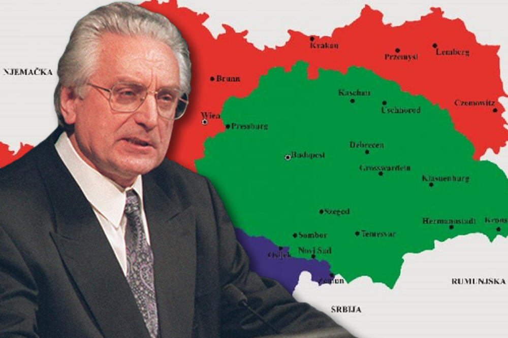 FRANJO TUĐMAN JE SANJAO KRALJEVINU HRVATSKU: Želeo je da uredi zemlju baš kao što je to Ante Pavelić učinio (MAPA)