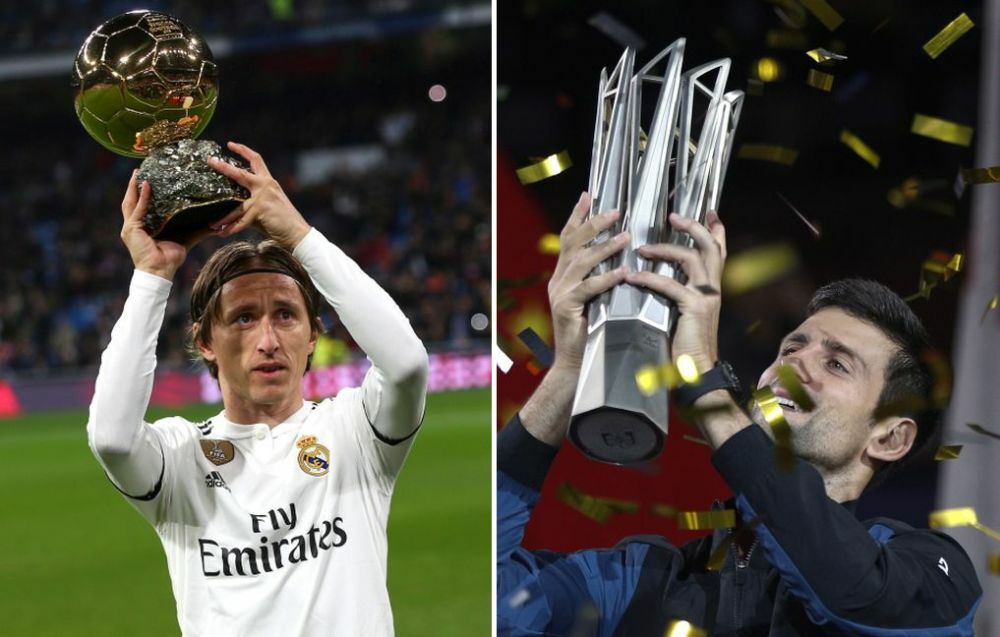 Novak Đoković je čestitao Modriću izbor za najboljeg fudbalera na svetu  