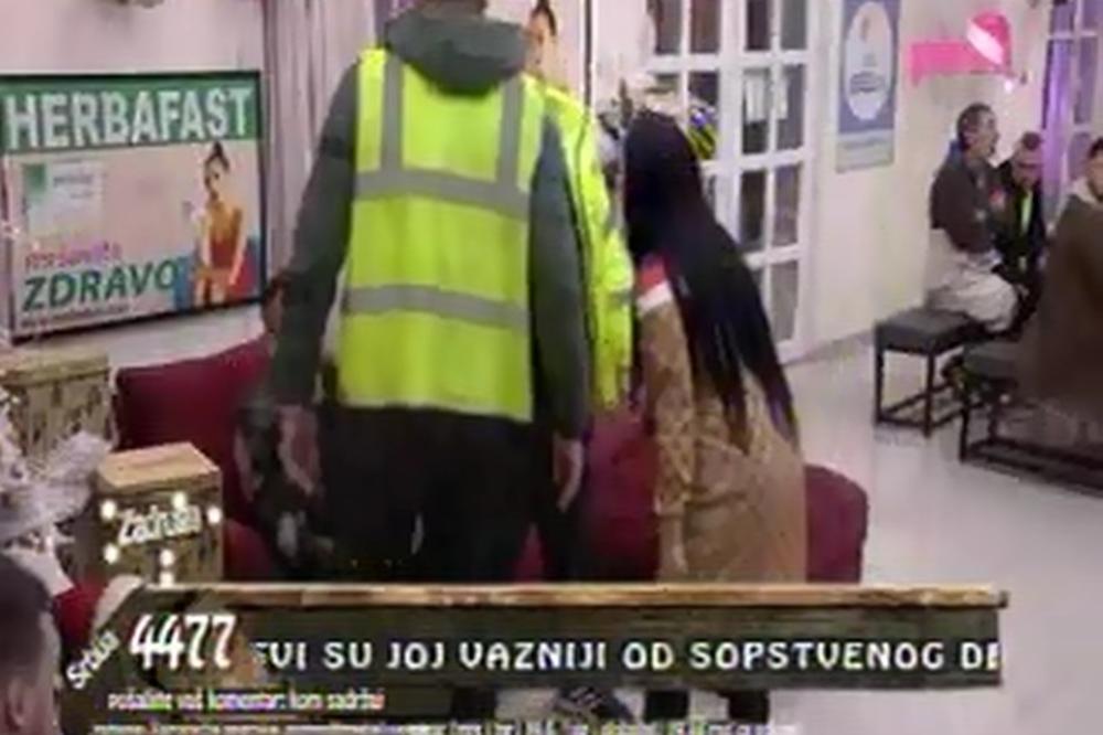 ZERINA HITNO IZVEDENA IZ ZADRUGE! Pokušala da udari Baneta, pa se okliznula, pala i udarila glavom o pod! (VIDEO)