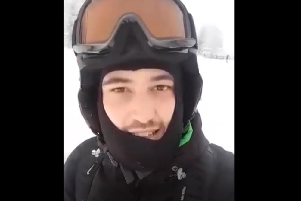 LJUBA PERUĆICA I NA SKIJAMA NE ZABORAVLJA NA NAS! Obećao nam je šta će promeniti kod sebe, a mi ga KONTROLIŠEMO