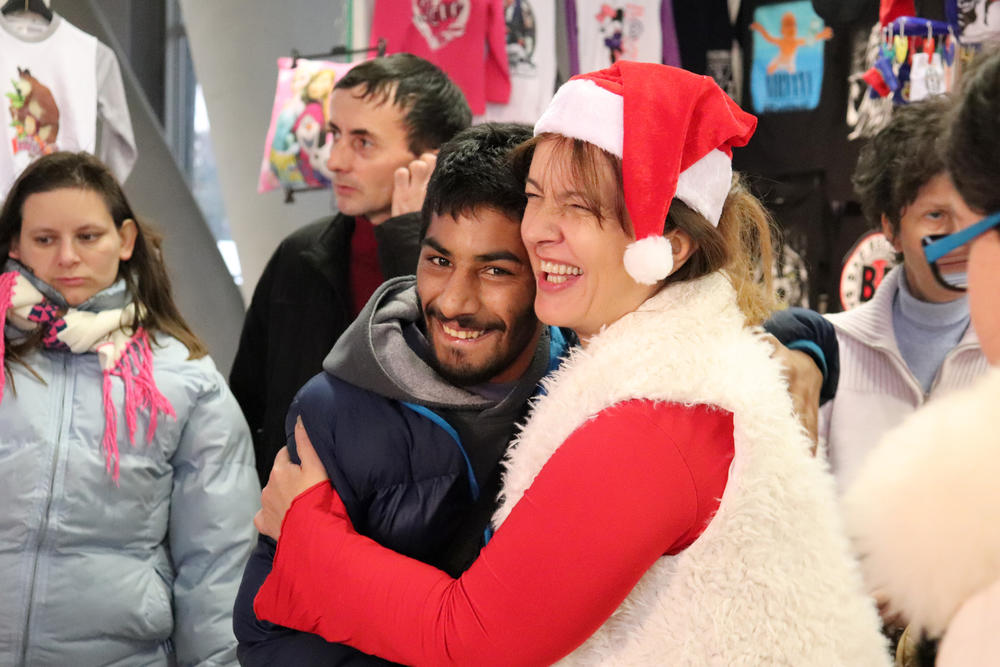 Beskućnik koji svakodnevno svraća u Udruženje  