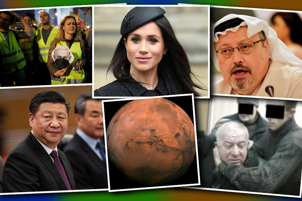 DIKTATORI, LIKVIDACIJE, KLIMATSKE PROMENE I OSVAJANJE SVEMIRA: 2018. je bila godina NASILJA i pomeranja GRANICA