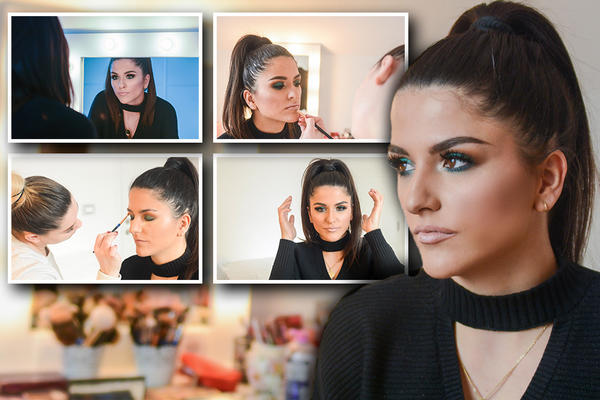 NE ZNATE KAKO DA SE NAŠMINKATE ZA NAJLUĐU NOĆ? Katarina će vam dati dva SAVRŠENA predloga (FOTO) (VIDEO)