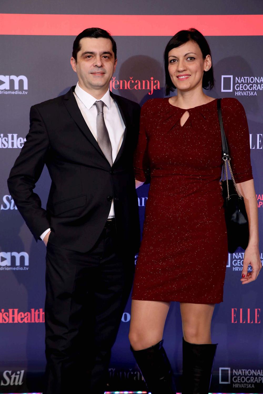 Izvršni direktor AMG Predrag Roganović sa suprugom  