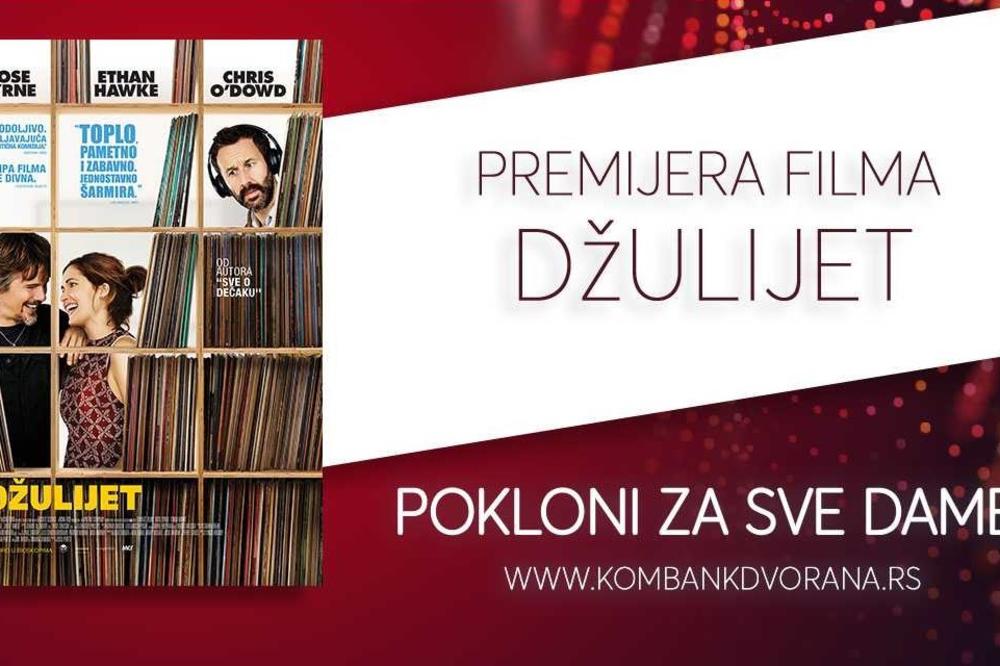Veče za dame i premijera filma Džulijet 10. januara u Kombank dvorani