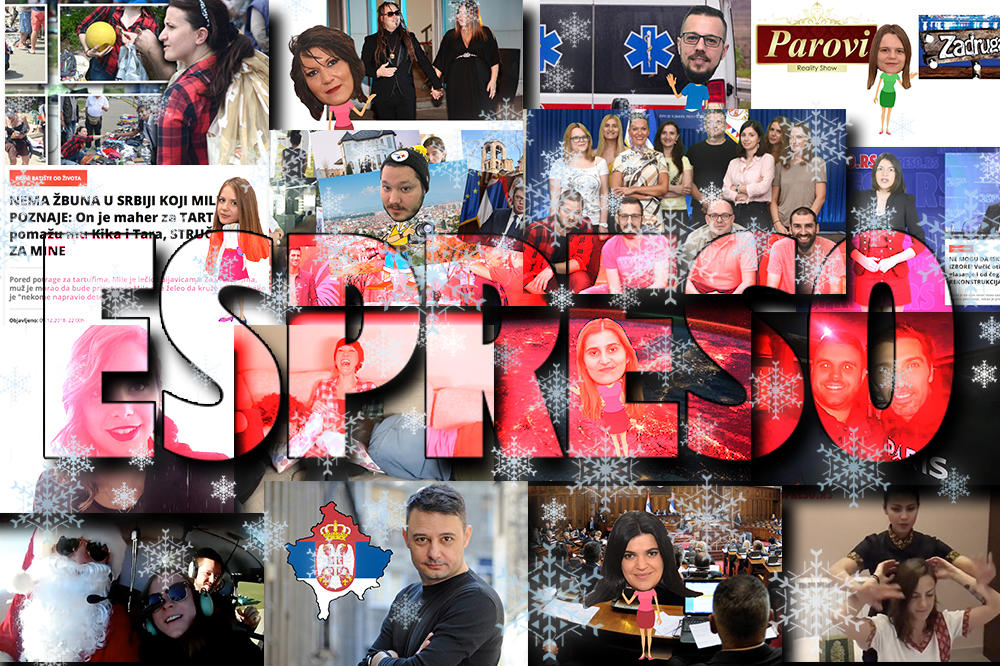 SREĆNA NOVA 2019. GODINA! Svi vam čestitaju praznike, a Espreso.co.rs je snimio i pesmu za vas (VIDEO)