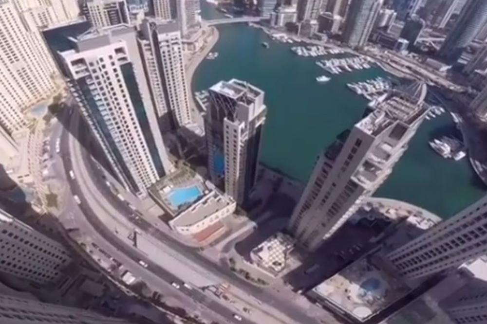 BIVŠI IGRAČ PARTIZANA LETEO SA ZGRADE: Popeo se na krov jednog od najviših zdanja na svetu i samo se pustio!