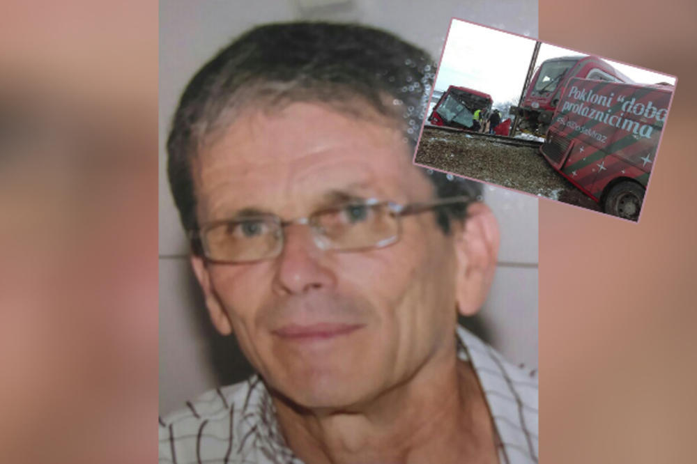 ON JE SEDMA ŽRTVA NIŠKOG AUTOBUSA SMRTI: Vlastimir krenuo da plati struju, pa POGINUO na kobnom prelazu! (FOTO)
