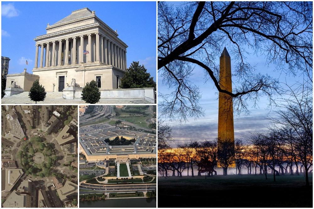 MASONI, PENTAGRAMI, ĐAVOLSKE ŠESTICE: Vašington je prepun okultnih simbola sa skrivenim značenjem (FOTO)