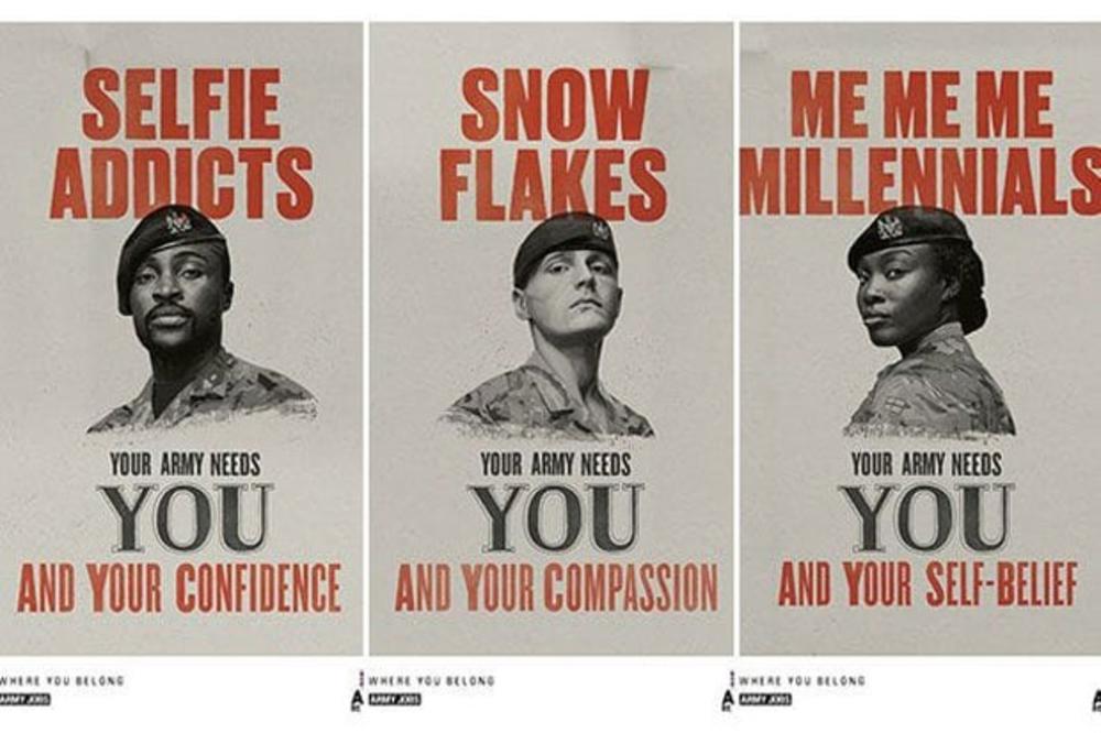 Posteri podesćaju na one iz Prvog svetskog rata