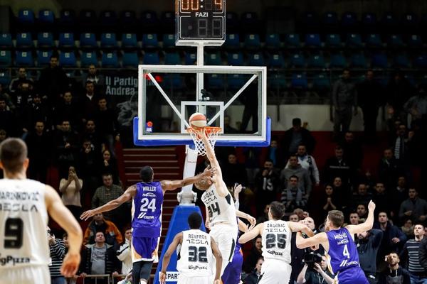 PIONIR NE PAMTI OVAKVO LUDILO: Partizan pobedio Mornar košem Lendejla iz odbojke u poslednjoj sekundi!