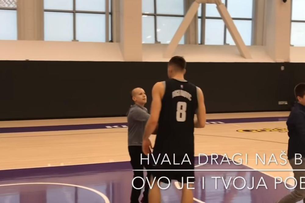 PRIČA O OBEĆANOM BASKETU: Bogdanović oduševio sina Željka Pantića, a na kraju je radio sklekove!