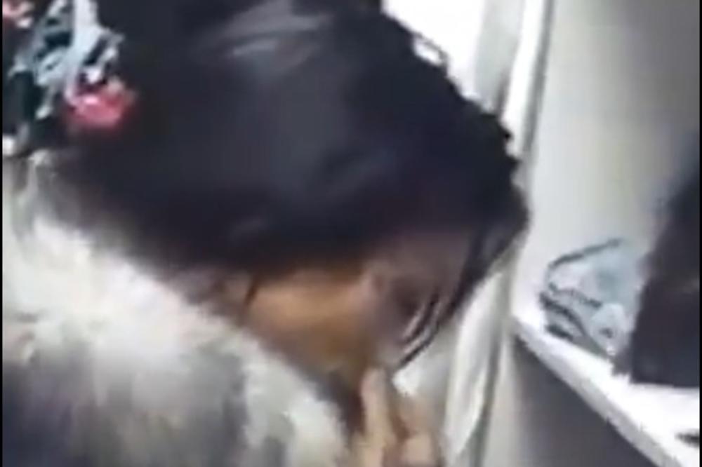 JELENA KRUNIĆ SE DROGIRA U ZADRUZI? Isplivao ŠOKANTAN SNIMAK na kom šmrče BELO u GARDEROBERU