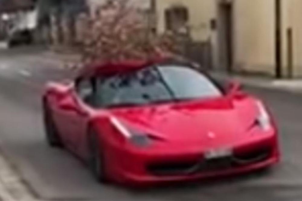 SRBI U ŠVAJCARSKOJ ZNAJU ZA ŠTA ŽIVE: Po BADNJAK idu CRVENIM FERARIJEM, a način je POSEBNA PRIČA! (VIDEO)