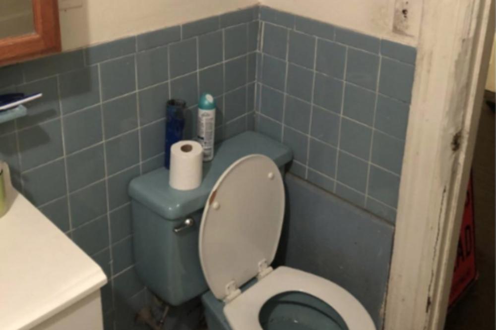 UŠLA SAM PO PRVI PUT U WC SVOG DEČKA I ZANEMELA SAM: Kada je videla ŠTA visi iznad šolje, odmah je pobegla! (FOTO)