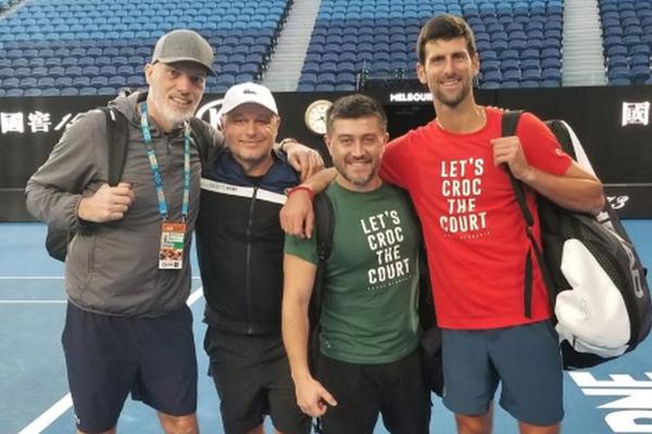 VRATIO SE GDE PRIPADA: Novak Đoković na prvom treningu pokazao da je Melburn njegov grad i promenio mu ime!