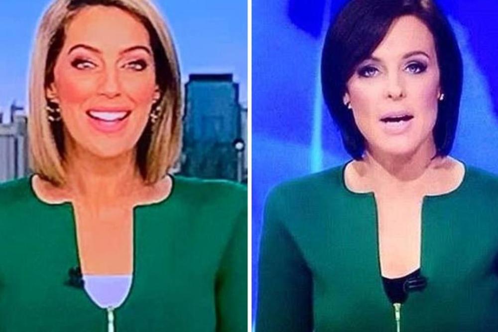 ZBOG VODITELJKINE JAKNE VRIŠTI CEO SVET! Oko vrata stavila POLNI ORGAN ili RAKETU?! (FOTO)