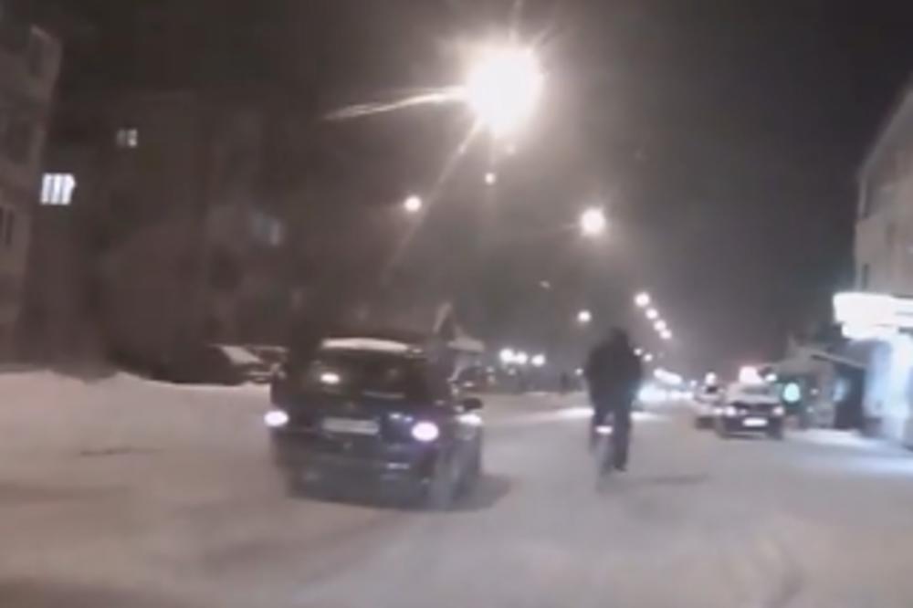 OVO NIJE SNIMLJENO U SIBIRU, NEGO U SRBIJI! U srpskom gradu -22 stepena, snimak SVE GOVORI! (VIDEO)