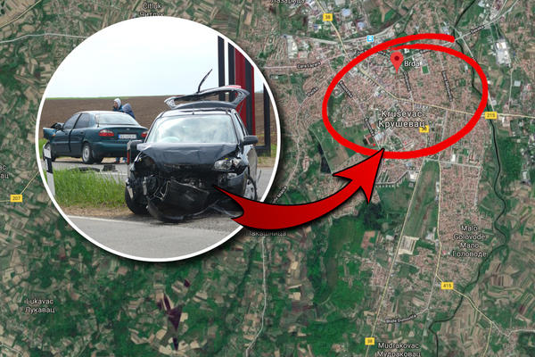 VOZAČ POGINUO, TRUDNICI SE BORE ZA ŽIVOT! Stravična saobraćajna nesreća na putu Kruševac - Prokuplje