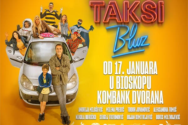 ESPRESO VAS VODI NA TAKSI BLUZ: Delimo 3x2 karte za projekciju u Velikoj sali KOMBANK DVORANE