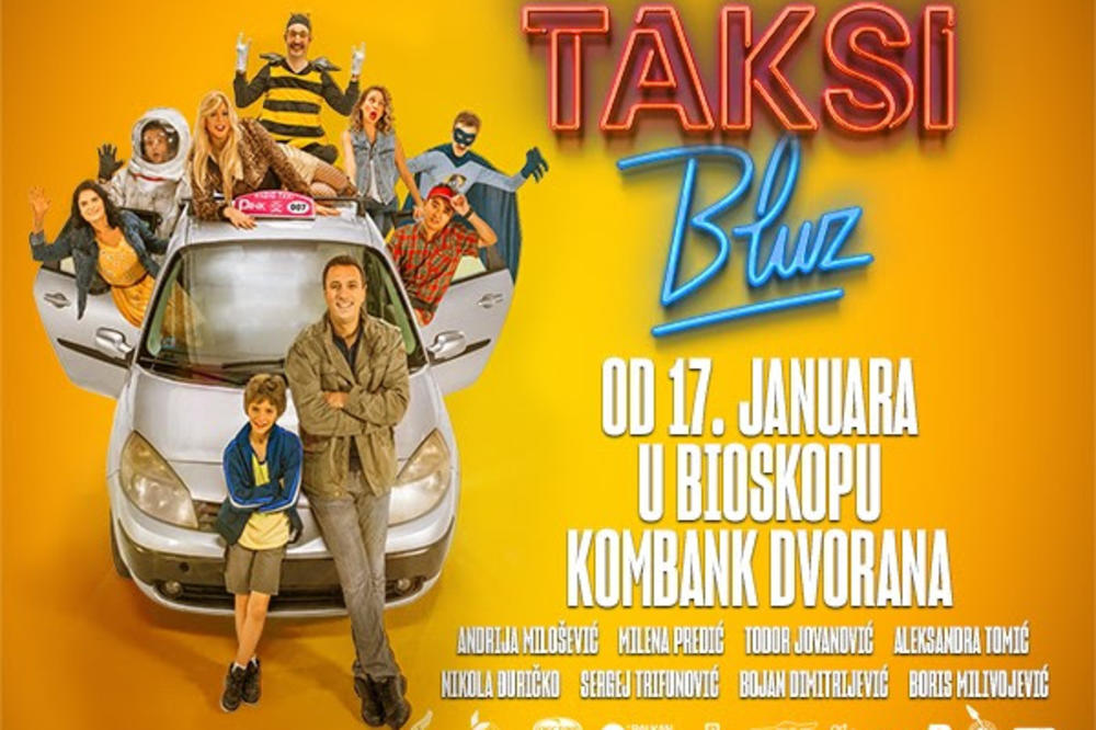 ESPRESO VAS VODI NA TAKSI BLUZ: Delimo 3x2 karte za projekciju u Velikoj sali KOMBANK DVORANE