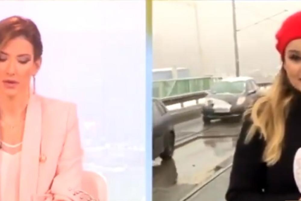 RUPE ĆE NESTATI KADA PROĐE SNEG, A AKO NE PROĐE...Prilog OVE novinarke će vas nasmejati, a tek JOVANINA REAKCIJA...
