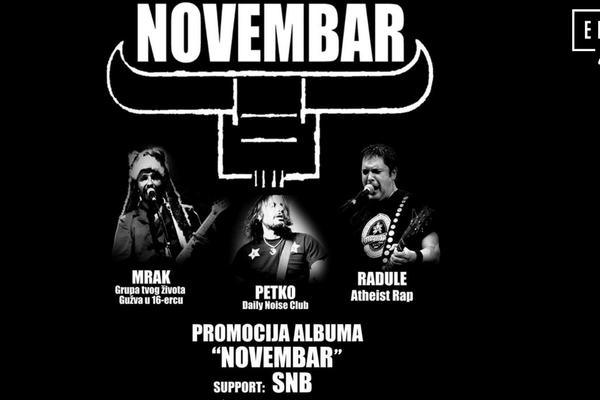 Grupa Novembar sa prijateljima u Elektropioniru