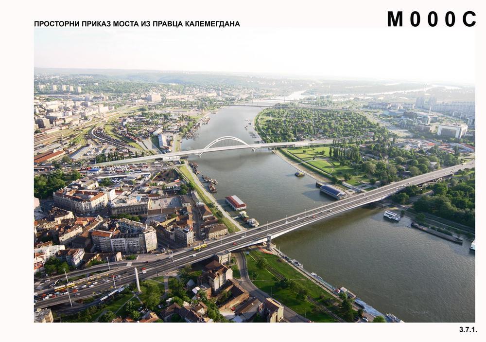 Budući izgled Savskog mosta   