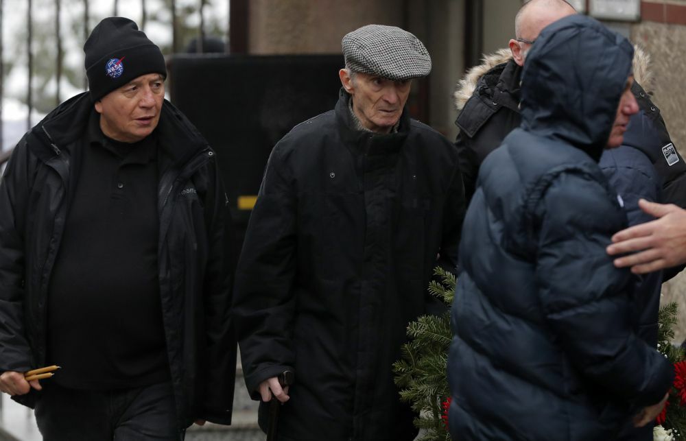 Sahrana Dragoslava Šekularca, Milutin Šoškić