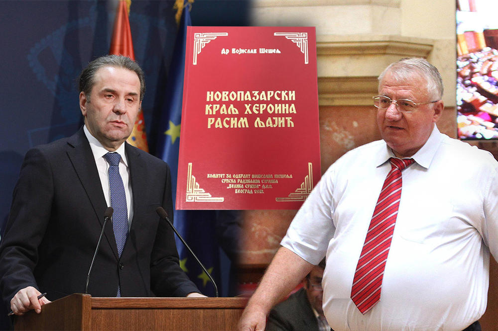 NOVOPAZARSKI KRALJ HEROINA LJAJIĆ! Šešelj izdao NOVU knjigu, RASIM PORUČUJE: Ako mi se nešto desi, kriv je on!