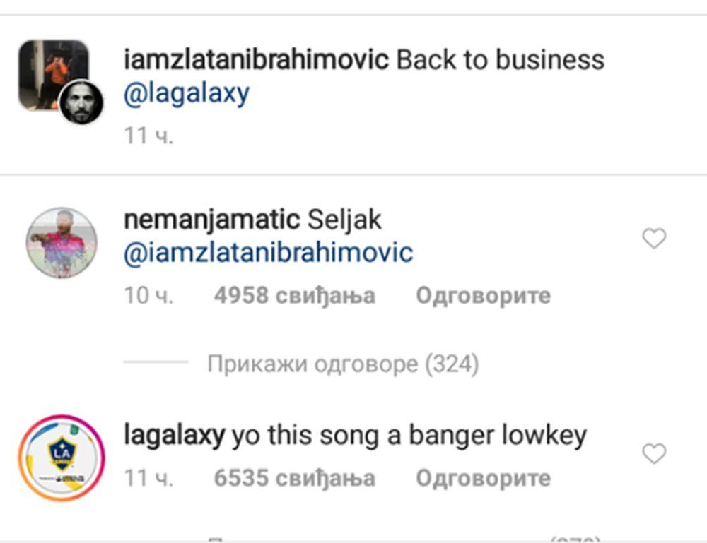 Nemanja Matić je 'prozvao' Ibru da je seljak  